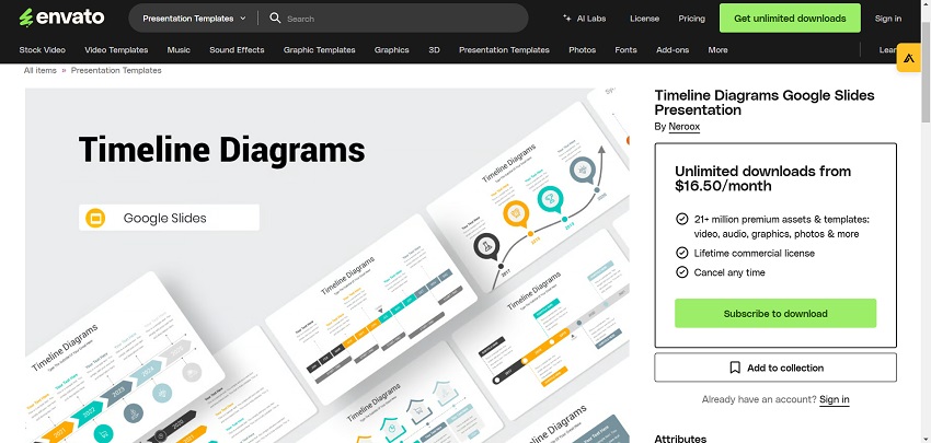 Collection of timeline diagrams suitable for Google Slides, featuring diverse designs for effective visual storytelling.