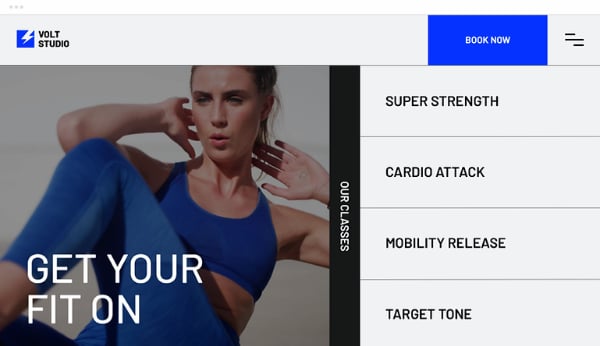 Fitness Studio Theme