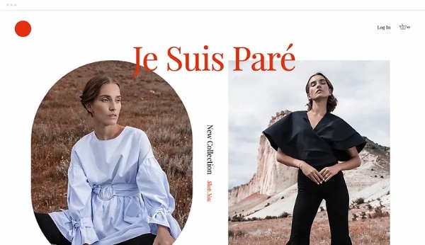 Fashion Store Website Template