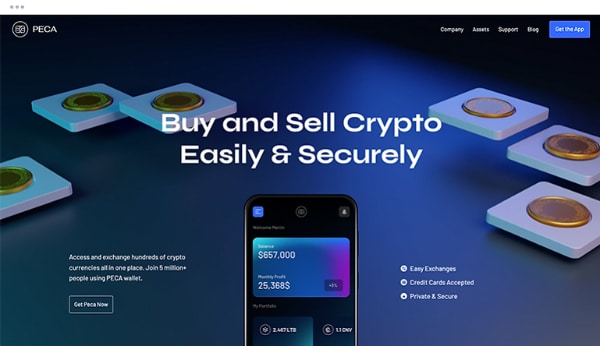 Fintech Company Web Template
